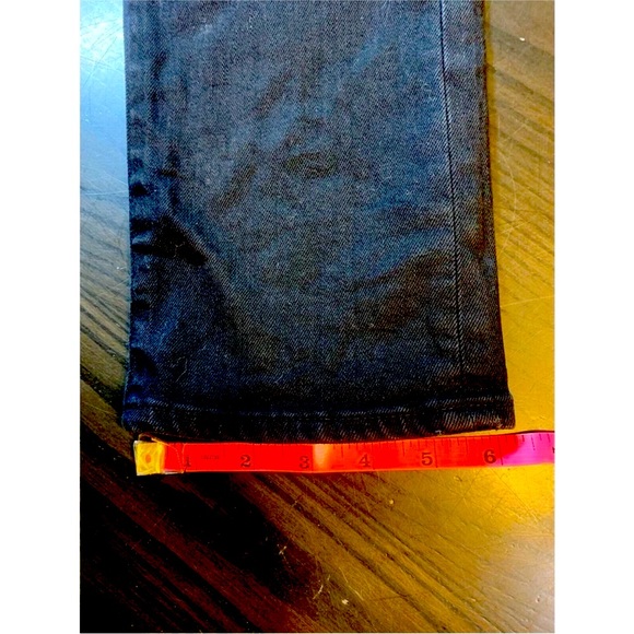 COPY - New John Elliott Jeans Men 31x33 Slim Fit Black 3-D selvedge Denim Made … - Picture 6 of 16